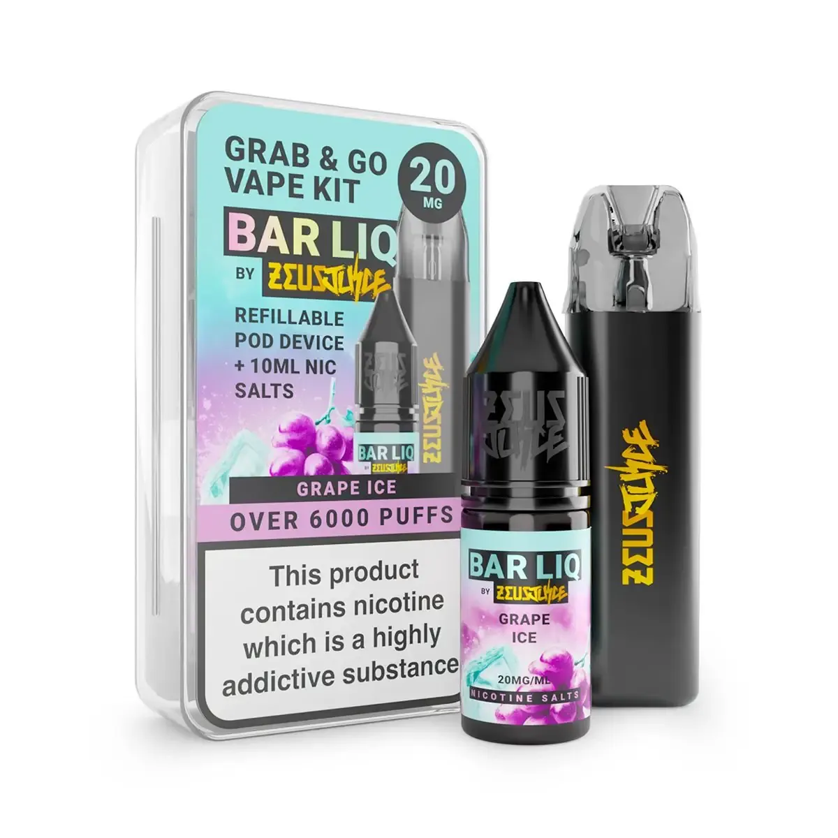 Zeus Juice Grab and Go pod kit