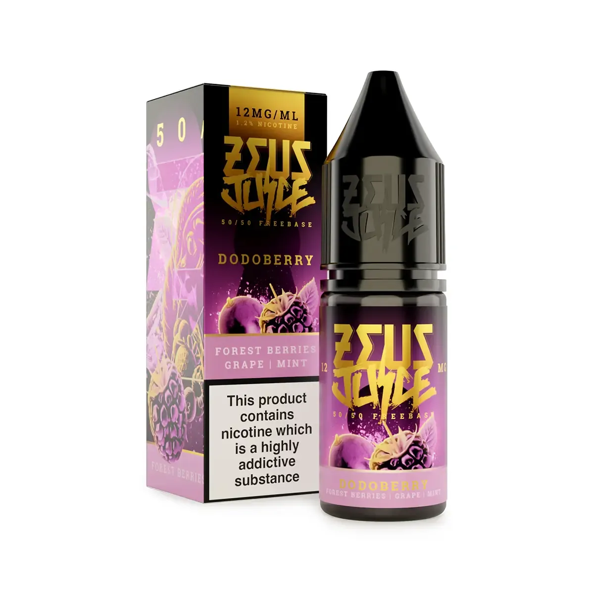 Zeus Juice The Black e-liquid 10 ml