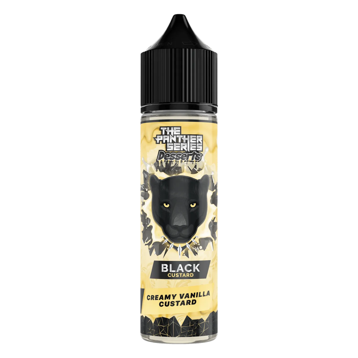 Dr. Vapes Panther Desserts Black Custard shortfill vanilka