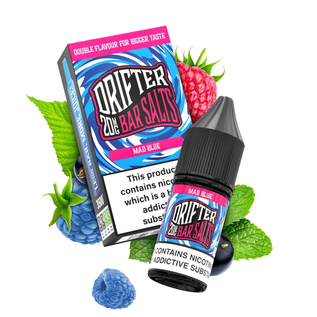 Drifter Bar Salts Bleu fou e-liquid 10 ml