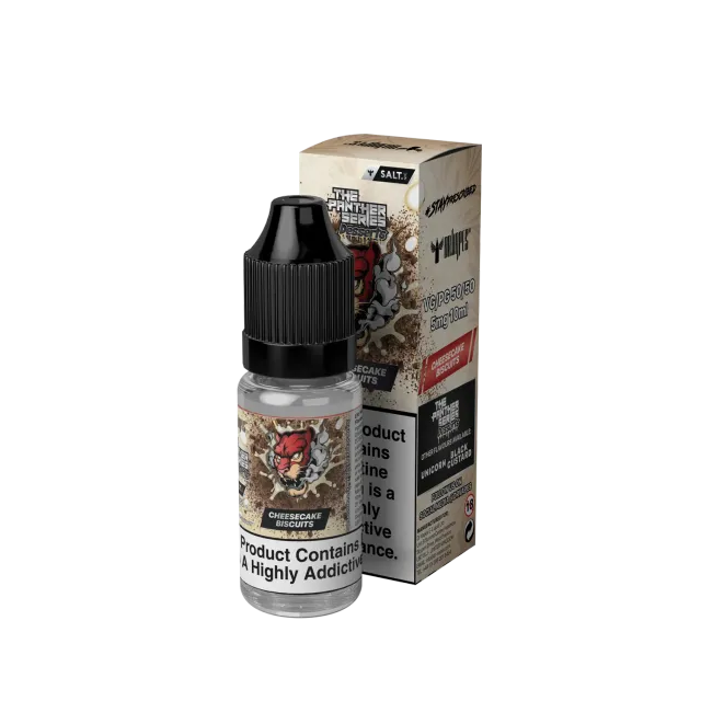 Dr. Vapes Panther Cheesecake Biscuits salt karamelová sušenka