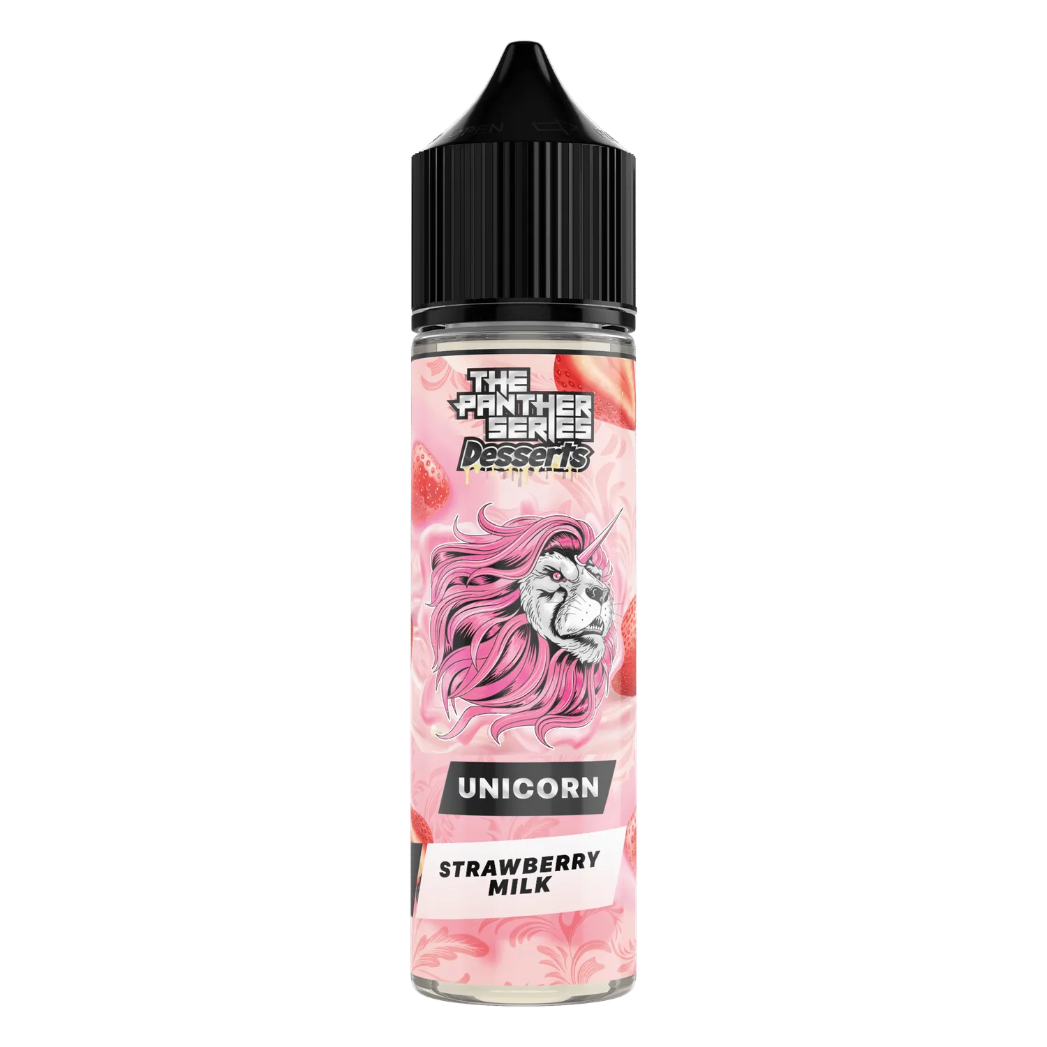 Dr. Vapes Panther Unicorn liquid jahoda mléko
