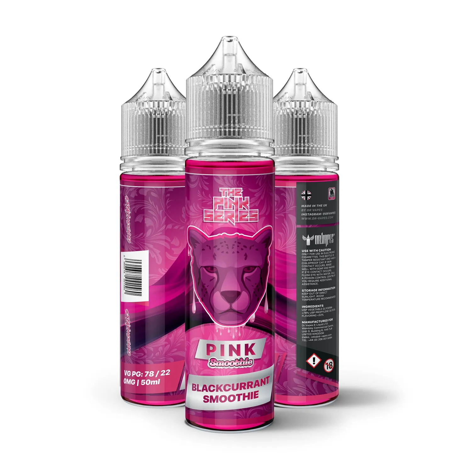Dr. Vapes The Pink Series Pink Smoothie e-liquid