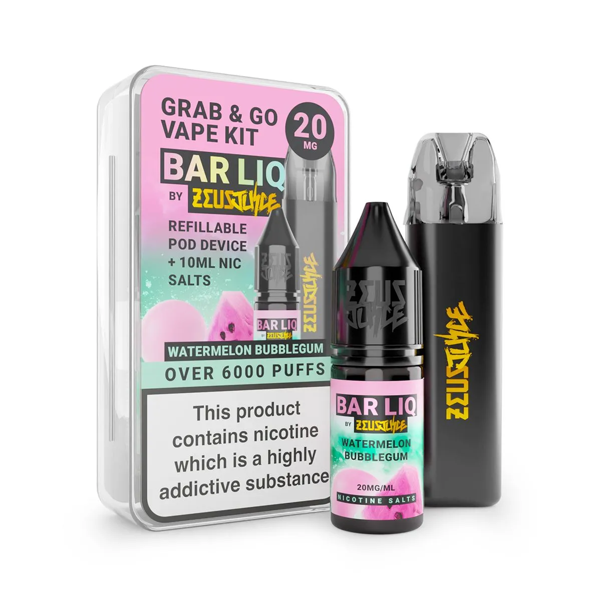 Zeus Juice Grab and Go pod kit