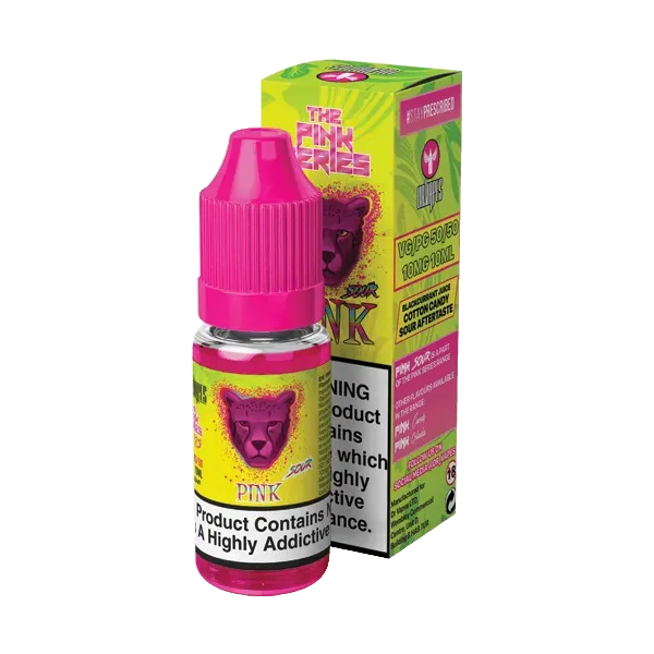 Dr. Vapes Overdosed Pink Sour salt liquid černý rybíz