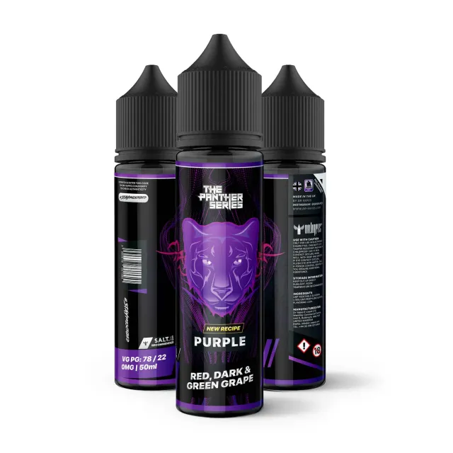 Dr. Vapes Panther Series Purple shortfill 50ml hroznový