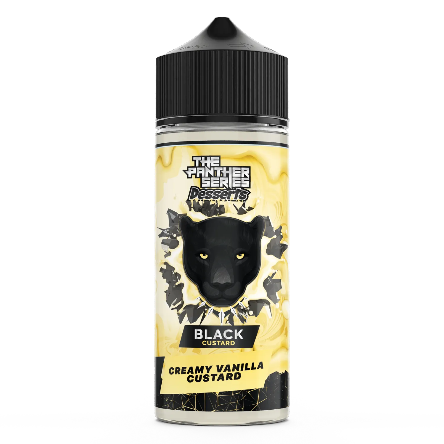 Dr. Vapes Panther Desserts Black Custard shortfill vanilka