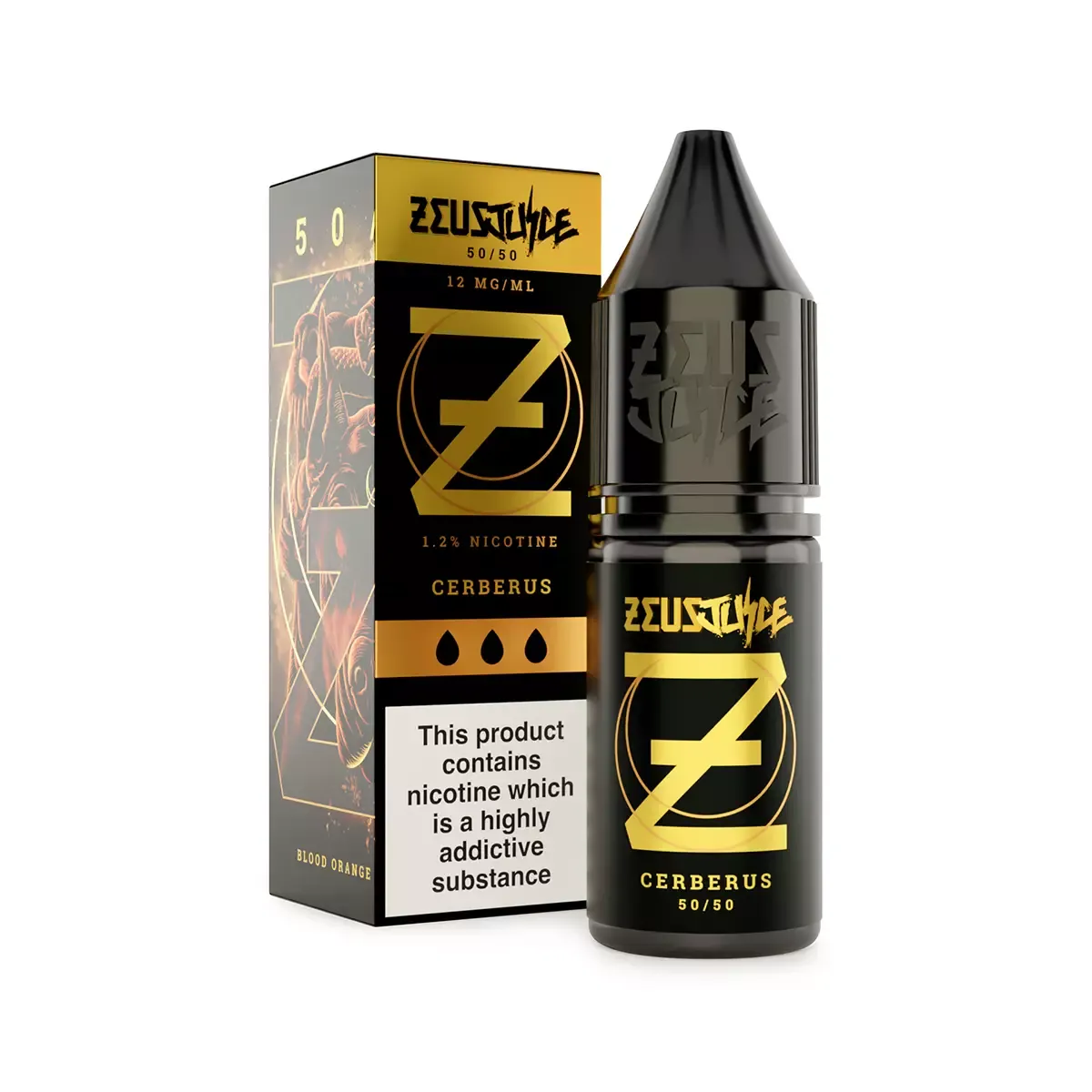 Zeus Juice The Black e-liquid 10 ml