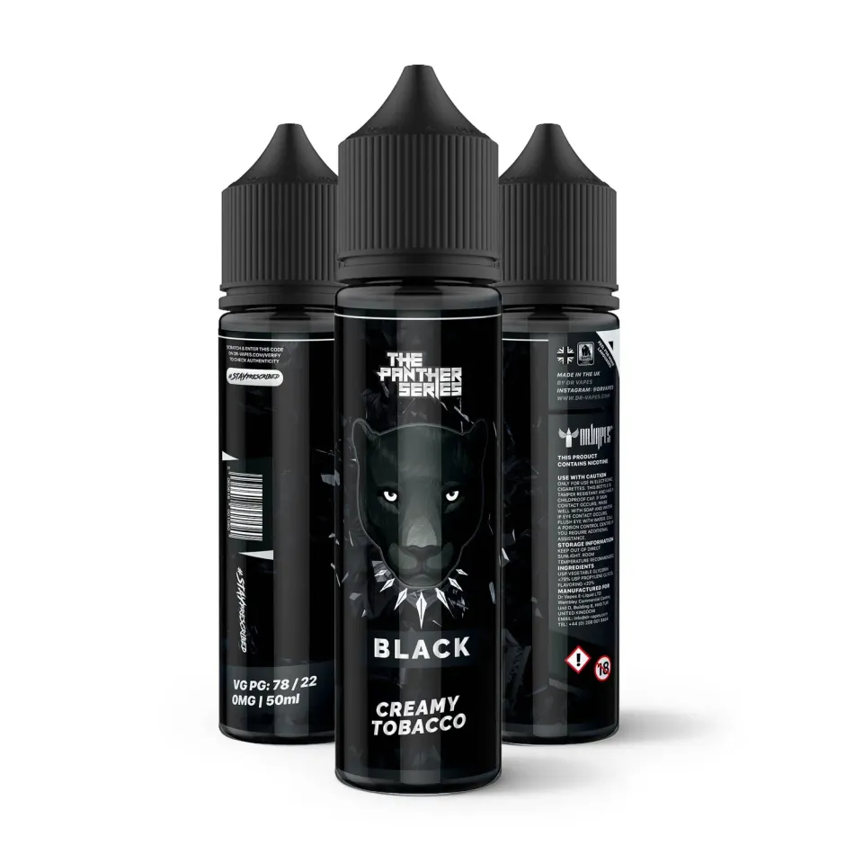 Dr. Vapes Overdosed The Panther Series Black e-liquid