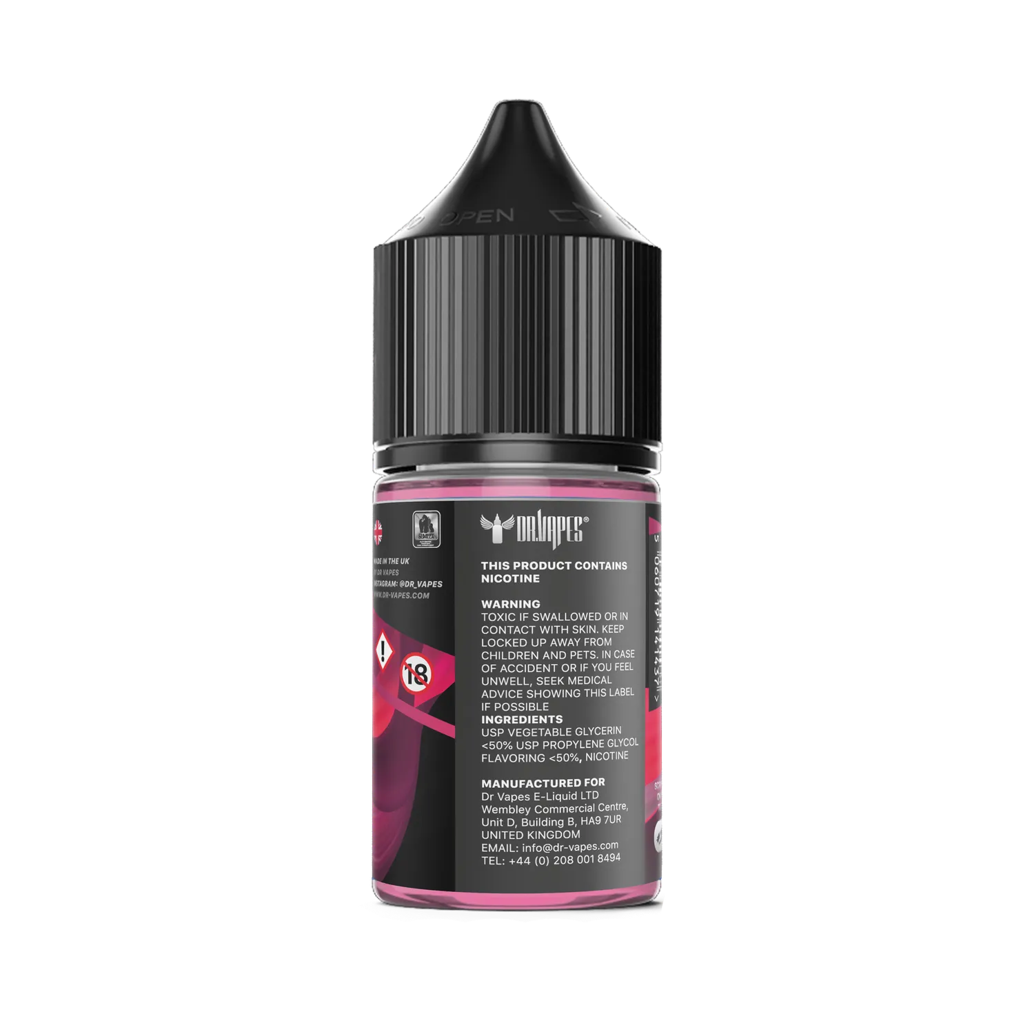 Dr. Vapes Panther Pink nic salt cukrová vata