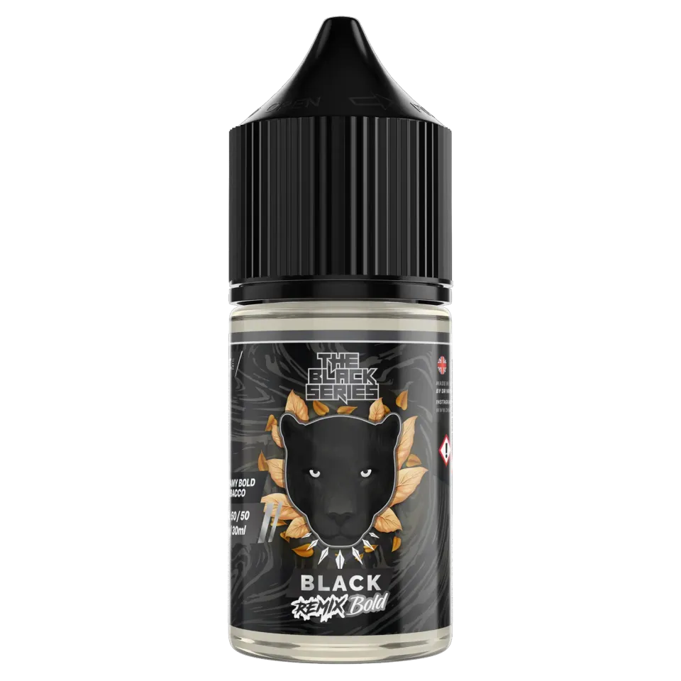 Dr. Vapes Black Remix Bold salt e-liquid tabak smetana