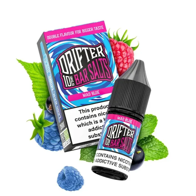 Drifter Bar Salts Bleu fou e-liquid 10 ml