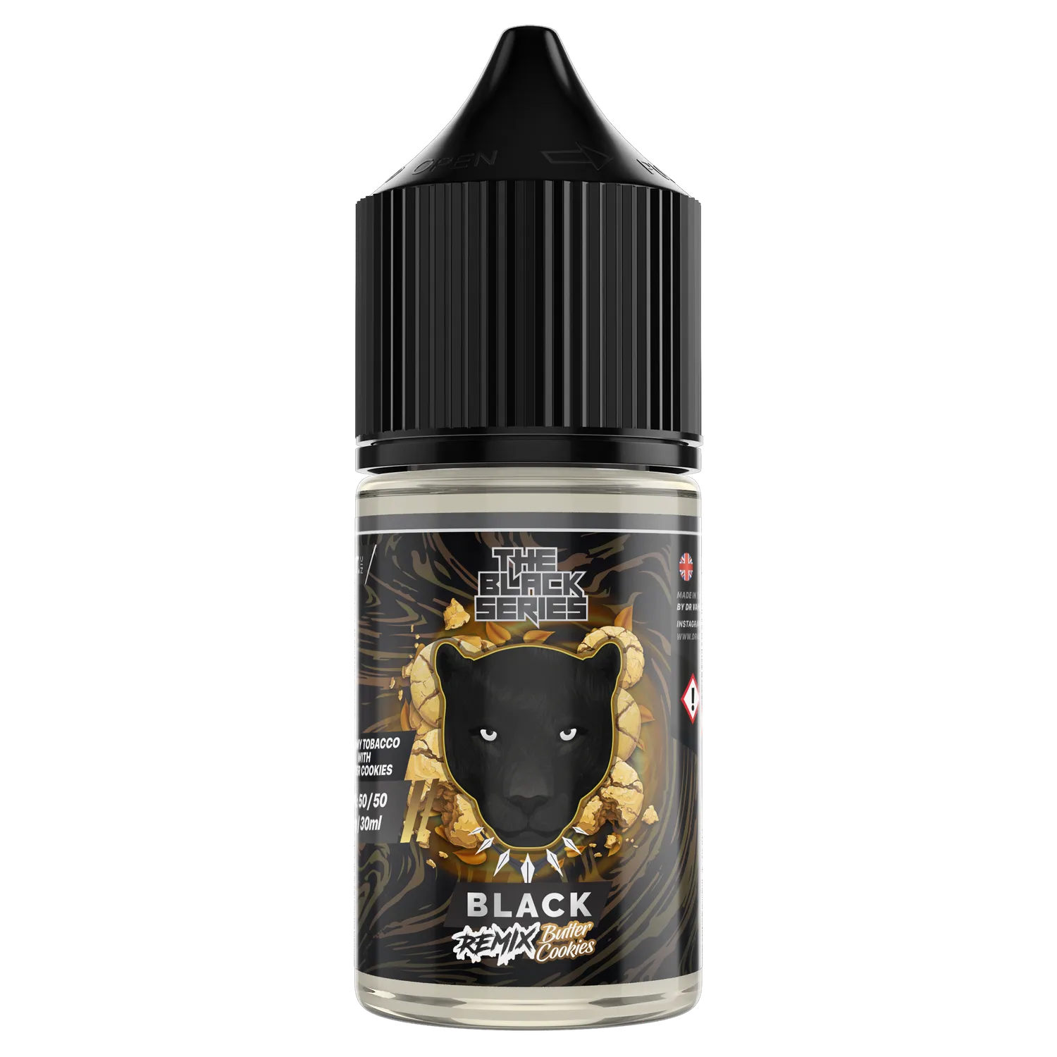 Dr. Vapes Black Remix Bold salt e-liquid tabak smetana