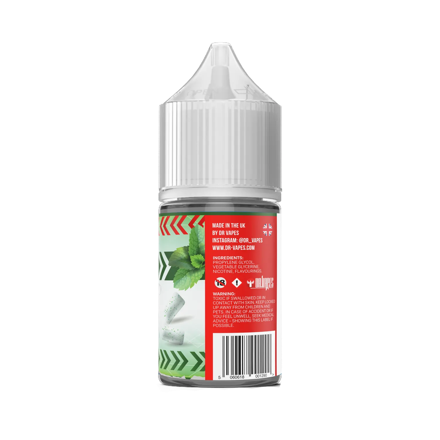 Dr. Vapes Overdosed Spearmint salt e-liquid 30 ml