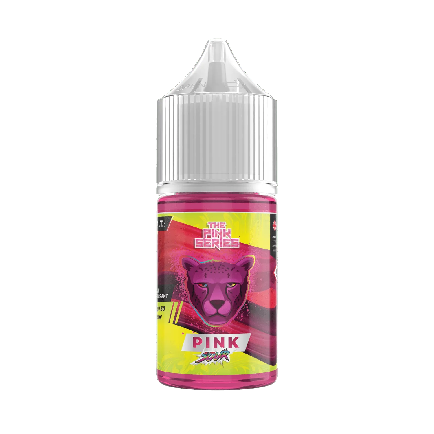 Dr. Vapes Overdosed Pink Sour salt liquid černý rybíz