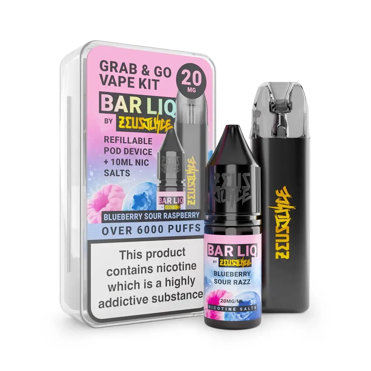 Zeus Juice Grab and Go pod kit