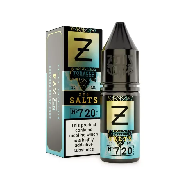 Zeus Juice ZY4 Tobacco nic salt liquid 10 ml