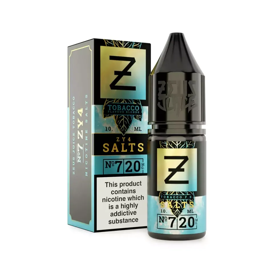 Zeus Juice ZY4 Tobacco nic salt liquid 10 ml