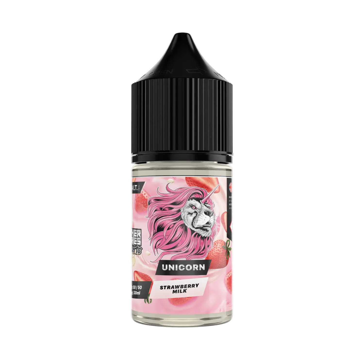 Dr. Vapes The Panther Series Desserts Unicorn Salt e-liquid jahodové mléko