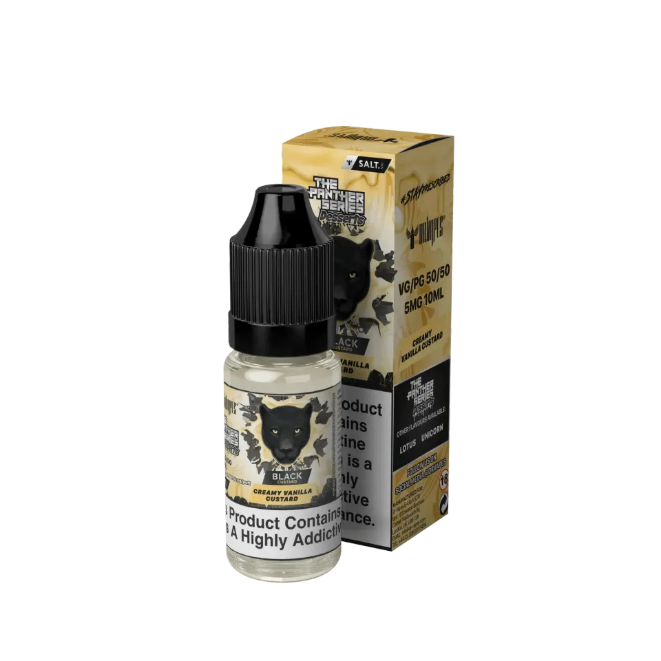 Dr. Vapes Overdosed Black Custard salt e-liquid