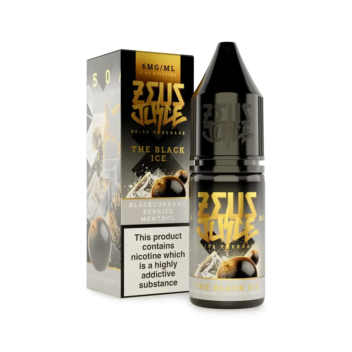 Zeus Juice The Black e-liquid 10 ml