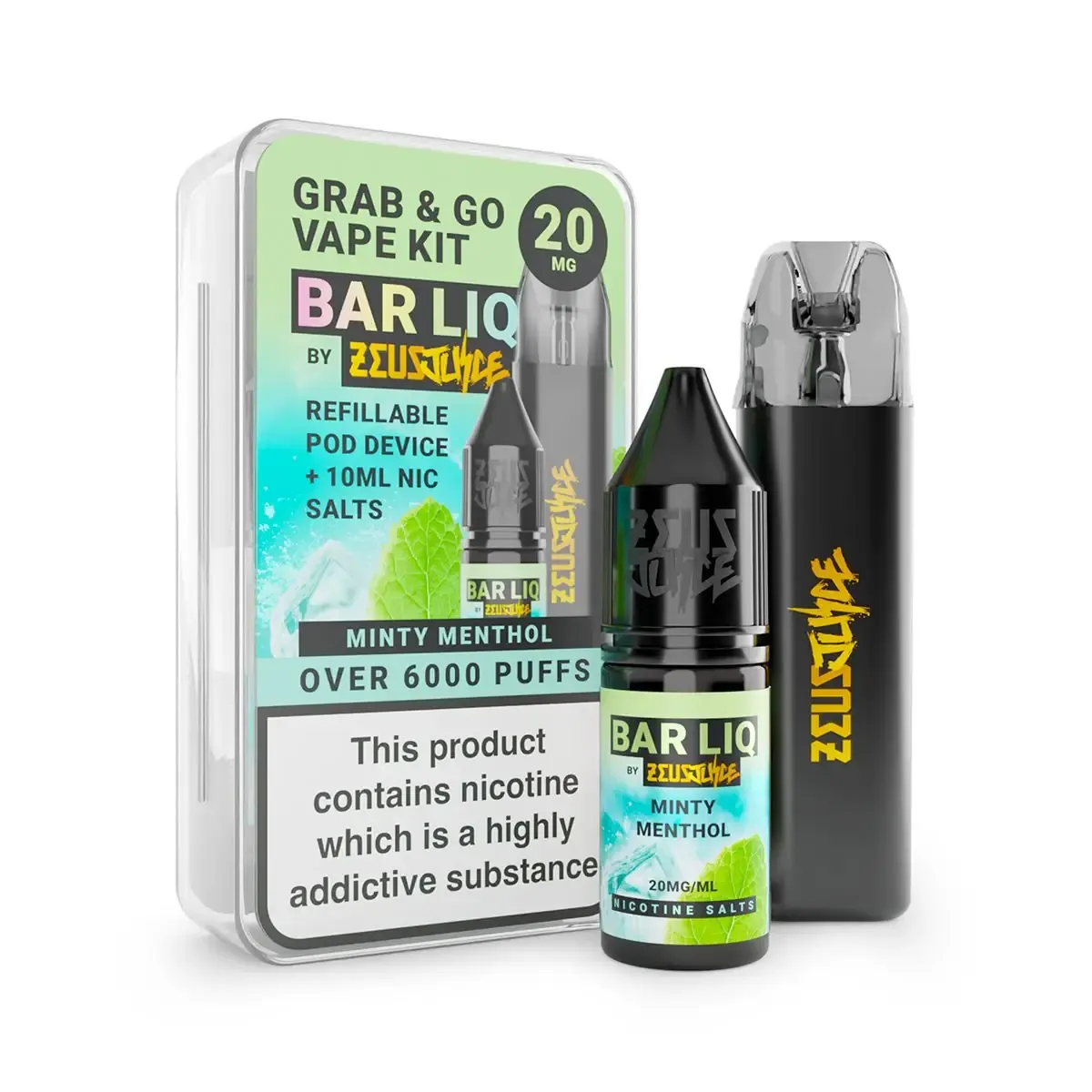 Zeus Juice Grab and Go pod kit