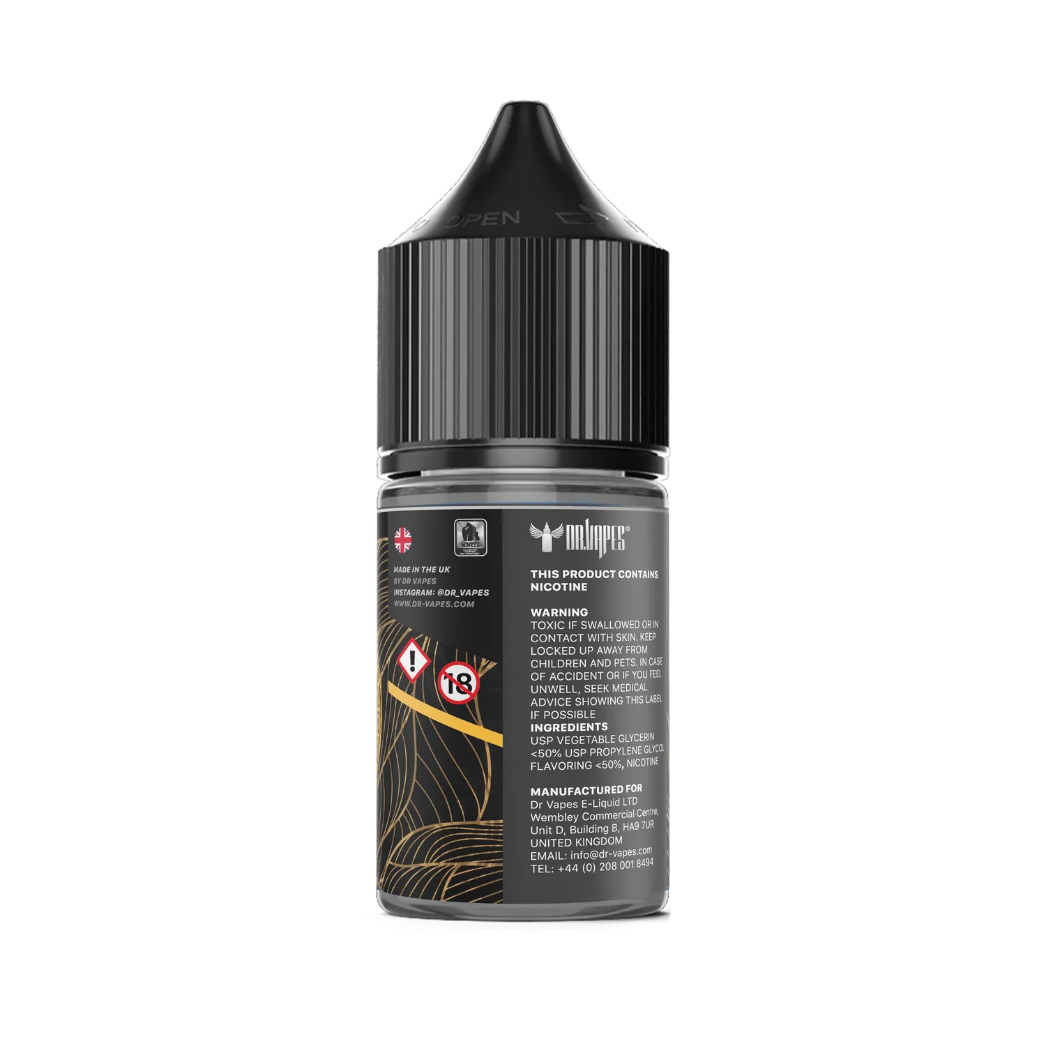 Dr. Vapes The Panther Series Gold Salt e-liquid tropické ovoce