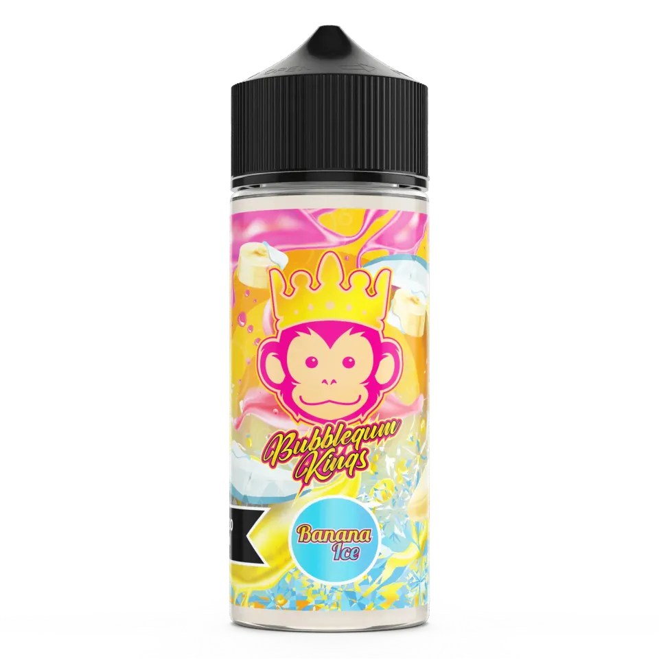 Dr. Vapes Bubblegum Kings Banana Ice 120ml e-liquid 3mg banánová žvýkačka