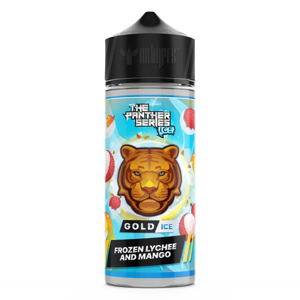 Dr. Vapes Panther Ice Gold Ice e-liquid ledový