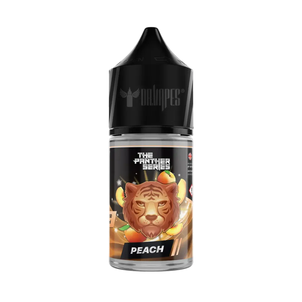 Dr. Vapes The Panther Series Peach salt e-liquid