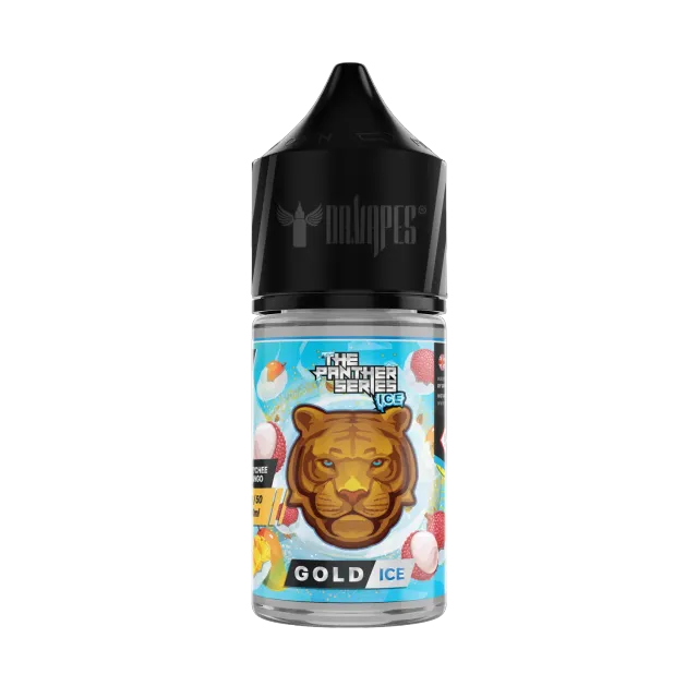 Dr. Vapes Panther Gold Ice salt e-liquid lici mango